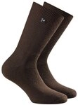 Rohner Socks Wandersocken Fibre Light SupeR (Merinowolle) dunkelbraun - 1 Paar