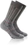 Rohner Socks Wandersocken Fibre High Tech (Coolmax-Fasern/Merinowolle) stonegrau - 1
