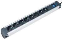 as - Schwabe Mehrfach Steckdosenleiste "ALux" 1,5m, IP20, 230V Steckdosenleiste