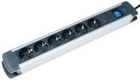 as - Schwabe Mehrfach Steckdosenleiste "ALux" 1,5m, IP20, 230V Steckdosenleiste