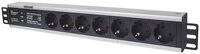 Intellinet Netzwerkschrank 19&Prime; 7-fach Steckdosenleiste, Schutzkontaktstecker