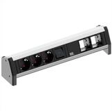 Bachmann DESK 1x Schalter 3x Schutzkontakt 2x ABD GST18...
