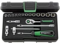 Stahlwille Steckschl&uuml;ssel Steckschl&uuml;ssel-Garnitur 1/4&Prime; 19tlg 96011180