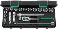 Stahlwille Steckschl&uuml;ssel Steckschl&uuml;ssel-Garnitur 3/8&Prime; 19tlg 96021180