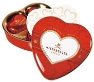 Niederegger S&uuml;&szlig;igkeit Niederegger Marzipan Herzen in Geschenkdose 75 g, 75 g, 6 St.