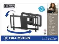TITAN® TV Wandhalter voll beweglich, neig-und schwenkbar für Bildschirme bis