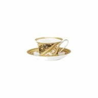 Rosenthal meets Versace Teeschale I Love Baroque, Porzellan, mit Untertasse