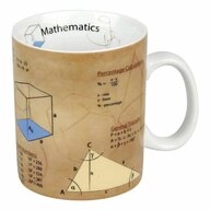 K&ouml;nitz Becher Wissensbecher Math Englisch 460 ml, Porzellan
