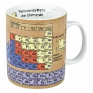 K&ouml;nitz Becher Wissensbecher Chemie 460 ml, Porzellan