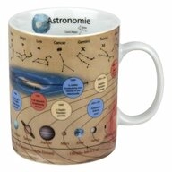 K&ouml;nitz Becher Wissensbecher Astronomie 460 ml, Porzellan