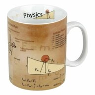 K&ouml;nitz Becher Wissensbecher Physics Englisch 460 ml, Porzellan