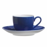 Ritzenhoff & Breker Espressotasse Doppio Obere Indigoblau 80 ml, Porzellan