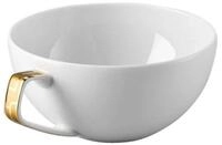 Rosenthal Tasse TAC Gropius Skin Gold Tee-Obertasse 0,24l, Porzellan, Tassen