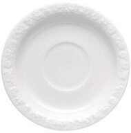 Rosenthal Tasse Kaffee-Untertasse 14 cm Maria Wei&szlig;, Porzellan, Untertasse,...
