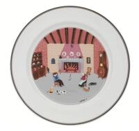Villeroy & Boch Speiseteller DesignNaif Speiseteller, (1 St), Premium Porcelain,