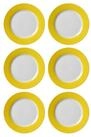 Ritzenhoff & Breker Fr&uuml;hst&uuml;cksteller Doppio Dessertteller &oslash; 20 cm 6er Set, (6 St)