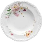 Rosenthal Suppenteller Maria Pink Rose Suppenteller 23 cm, Teller Tief