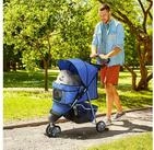 PawHut Hundebuggy Buggy, f&uuml;r Hunde, Katzen, mehrfarbig, (Hundewagen, 1-tlg), f&uuml;r
