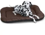 Knuffelwuff Tierbett Hundebett Lucky, Schaumstoffflocken braun 105 cm x 140 cm