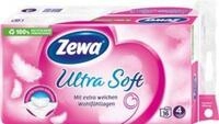 ZEWA Toilettenpapier Zewa Ultra Soft Toilettenpapier 4-lagig (16 Rollen x je 150