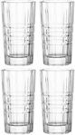 LEONARDO Longdrinkglas SPIRITII, 4-tlg., Glas, 260 ml, 4-teilig