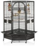 Montana Cages Vogelk&auml;fig Eckk&auml;fig DENVER - Eckvoliere XXL, Papageienk&auml;fig,