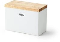 Continenta Vorratsdose, Keramik, (1-tlg), Keramik, mit Holzdeckel, luftdicht zum