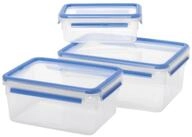 Emsa Frischhaltedose Emsa Frischhaltedosen Set "Clip & Close", (3-tlg)