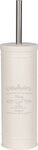WENKO WC-Garnitur Home, creme, aus lackiertem Stahl