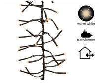 Kaemingk LED-Lichterkette Lumineo Cluster Lichterkette klassisch warm Outdoor