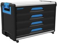 Gedore Werkzeugkoffer 1110 WM 34 Werkzeug-Box-Modul WorkMo B3, 4 Schubladen H6