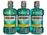 Listerine Mundwasser, 3 x LISTERINE Cool MINT tägliche Mundspülung, (3-tlg)