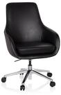hjh OFFICE Chefsessel Profi Chefsessel Bareno Leder mit Armlehnen, Drehstuhl