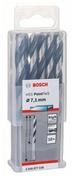 BOSCH Spiralbohrer Bosch Professional 10 St&uuml;ck HSS Spiralbohrer PointTeQ 7,1 mm