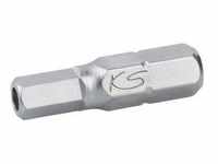 KS Tools Sechskant-Bit, 1/4 Bit Innensechskant, Bohrung, 25 mm, 5/16""