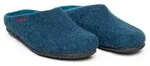 Magicfelt Filz Pantoffel (1-tlg) Pantoffeln - Aus 100% reiner Merinowolle blau 36 EU