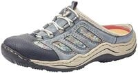 Rieker Clog, Keilabsatz, Sommerschuh, Schlappen zum Schlupfen