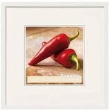 Walther Design Bilderrahmen PEPPERS, Holz, Polarwei&szlig;, 18 x 18 cm, 30 x 30 cm, (1 St)