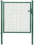 Alberts Zauneinzelt&uuml;r Wellengitter-Einzeltor mit Zubeh&ouml;r, H&ouml;he: 75 - 200 cm,
