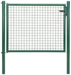 Alberts Zauneinzelt&uuml;r Wellengitter-Einzeltor mit Zubeh&ouml;r, H&ouml;he: 75 - 200 cm,