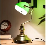 GLOBO LIGHTING LED Tischleuchte, Leuchtmittel nicht inklusive, Nostalgie Antik Retro