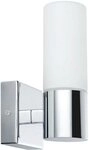 Paulmann LED Wandleuchte Gemini IP44 20W 2er Pack Chrom, Satin, Metall, Glas, ohne