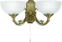 EGLO Wandleuchte SAVOY Wandlampe - Metallguss - E14 - 2X40W - IP20,...