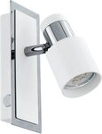 EGLO Deckenleuchte Davida Deckenlampe, Deckenspot aus Metall, Wohnzimmerlampe, GU10,