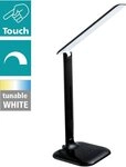 EGLO Tischleuchte CAUPO, Bluetooth, Dimmfunktion, Farbwechsel, Smart Home, LED fest