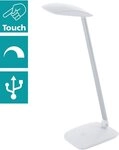 EGLO Tischleuchte CAJERO, Dimmfunktion, Farbwechsel, Smart Home, mehrere