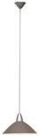 Brilliant Pendelleuchte Logo, Lampe Logo Pendelleuchte 35cm titan 1x A60, E27, 60W,