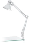 EGLO Tischleuchte FIRMO Klemmlampe, exkl. Leuchtmittel E27, mit Schraub-Klemme,