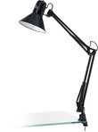 EGLO Tischleuchte FIRMO Klemmlampe, exkl. Leuchtmittel E27, mit Schraub-Klemme,