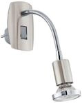 EGLO Klemmleuchte Eglo Steckerleuchte Mini 4 flexibel GU10 2,8 W, Inkl. Leuchtmittel,
